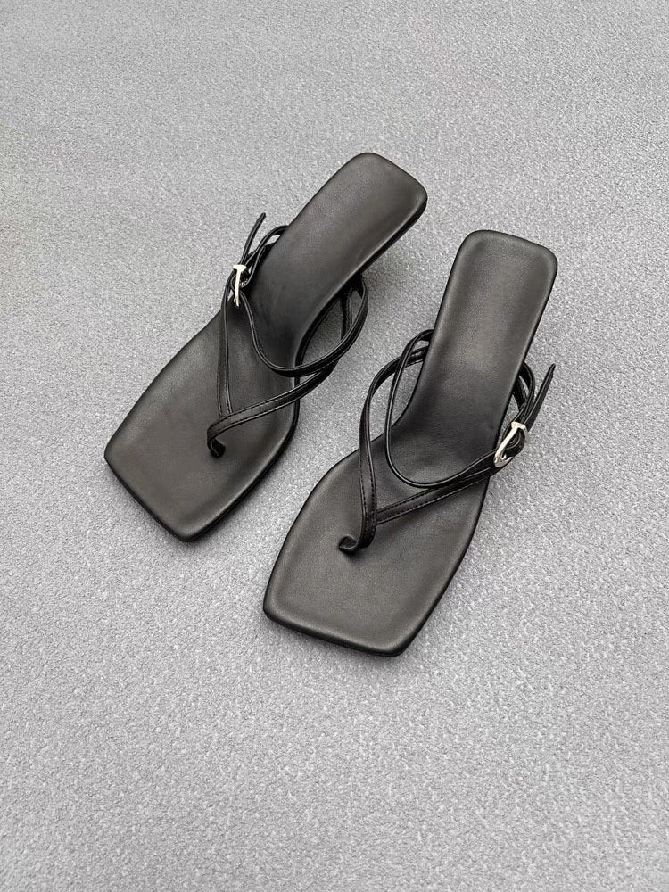 Sandales élégantes pour femmes avec design à lanières tendance R&B