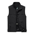 Gilet d'extérieur léger pour hommes, coupe-vent, avec col montant et poches zippées Echo Archiv