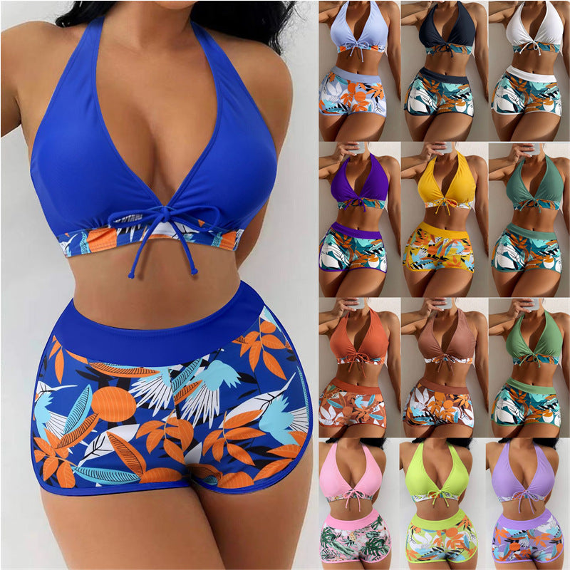 Maillot de bain taille haute pour femmes avec haut à nouer Echo Archiv