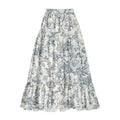 Jupe maxi femme avec motifs floraux et coupe volumineuse R&B
