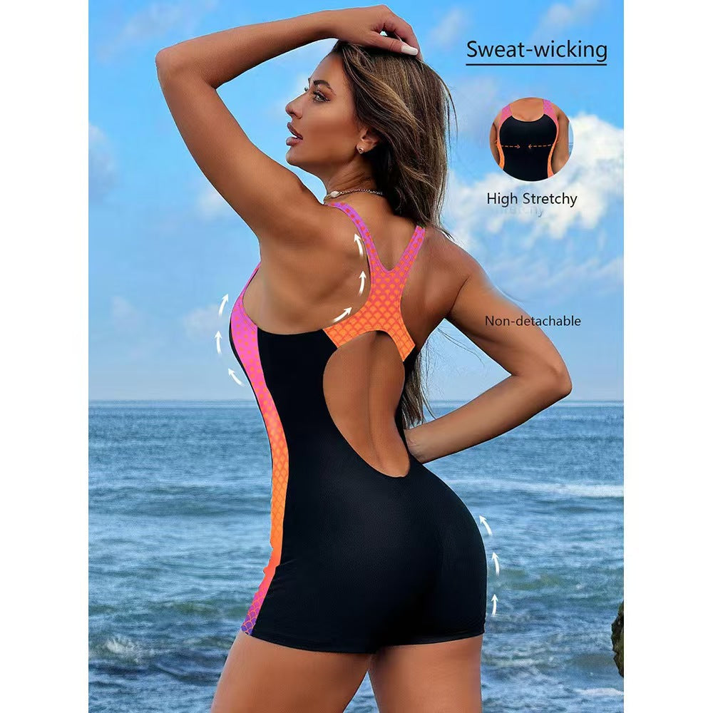 Maillot de bain sous-marin pour femmes Drune, coupe sportive