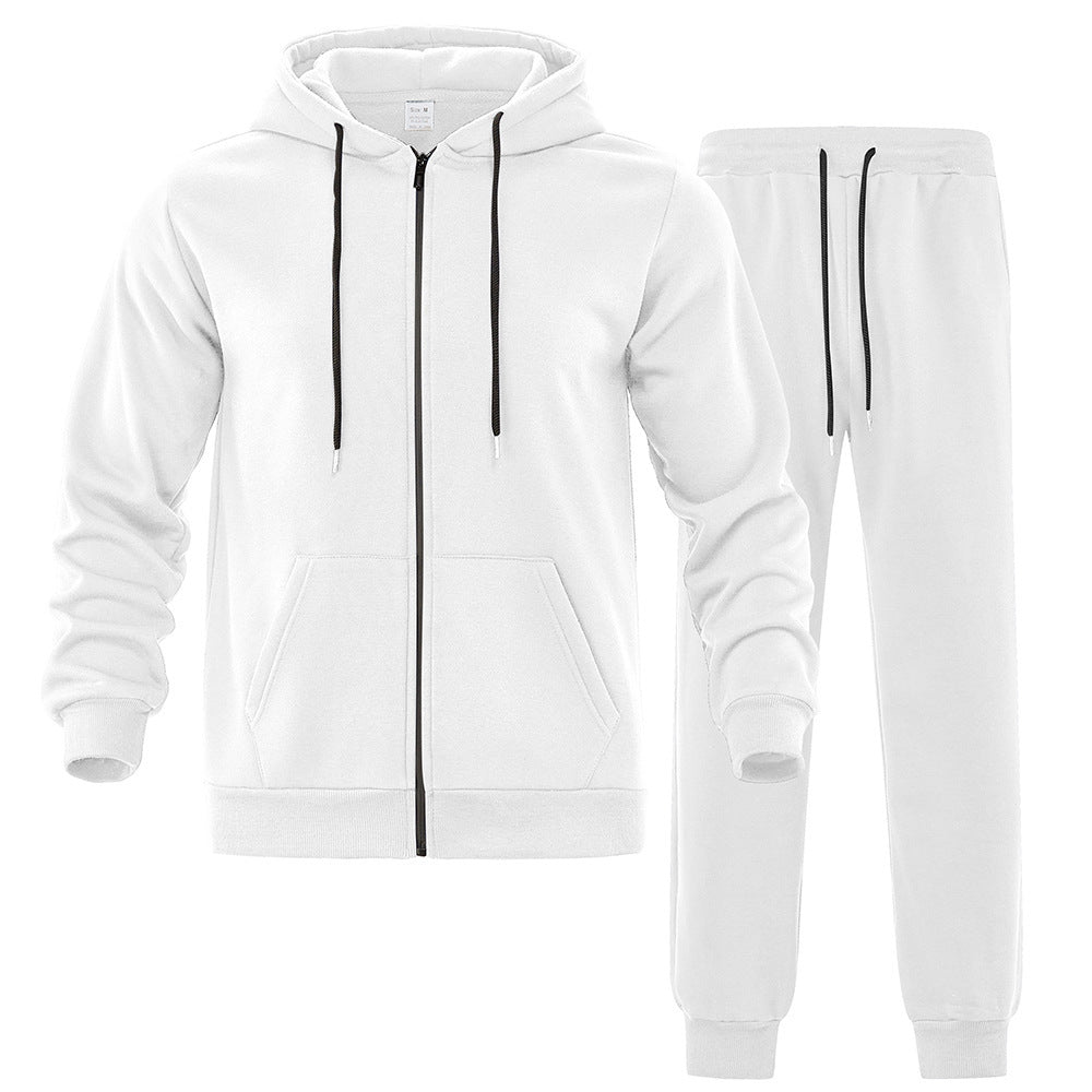 Ensemble de survêtement pour hommes en deux parties avec veste à capuche zippée et pantalon de jogging ajusté Echo Archiv