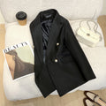 Élégant blazer à double boutonnage pour femme