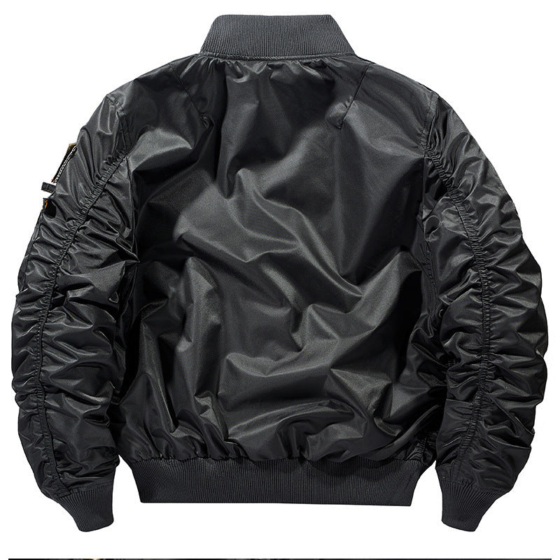Veste de vol pilote pour hommes, coupe-vent, avec poches frontales modulaires, organisateur de manches et taille élastique Echo Archiv