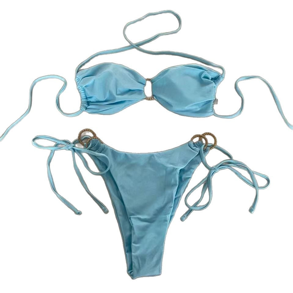 Bikini triangle pour femmes avec détail en anneau décoratif Echo Archiv