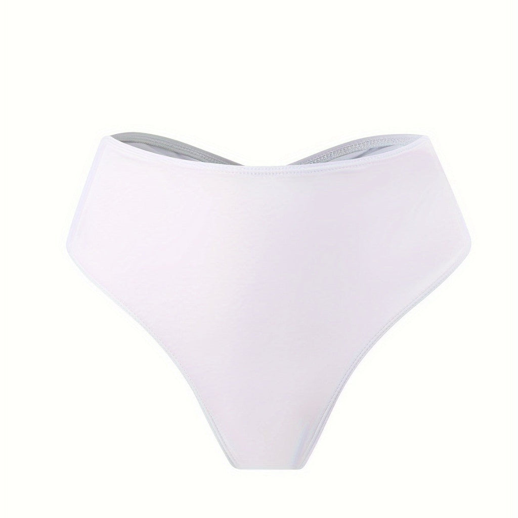 Culotte de bikini taille haute pour femmes avec coupe élégante R&B