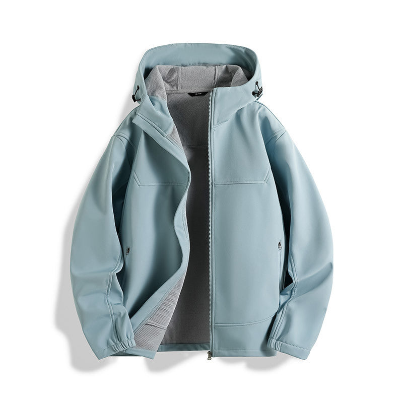 Veste fonctionnelle coupe-vent pour hommes
