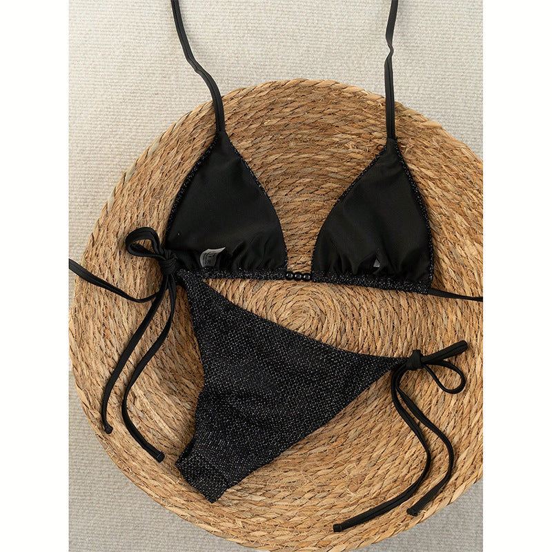 Ensemble de bikini en mesh pour femmes R&B