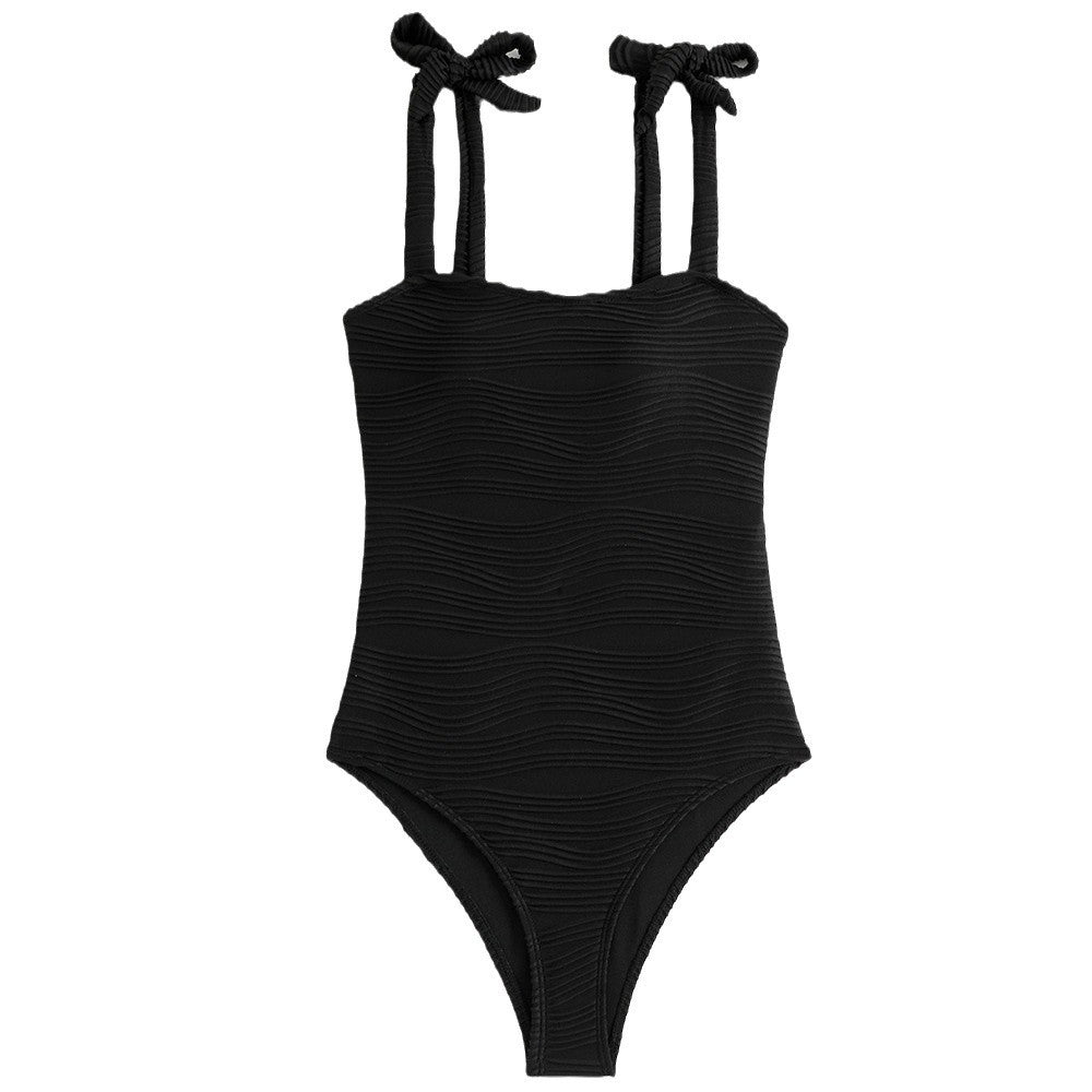 Maillot de bain à rayures de haute qualité pour femmes avec bretelles Echo Archiv