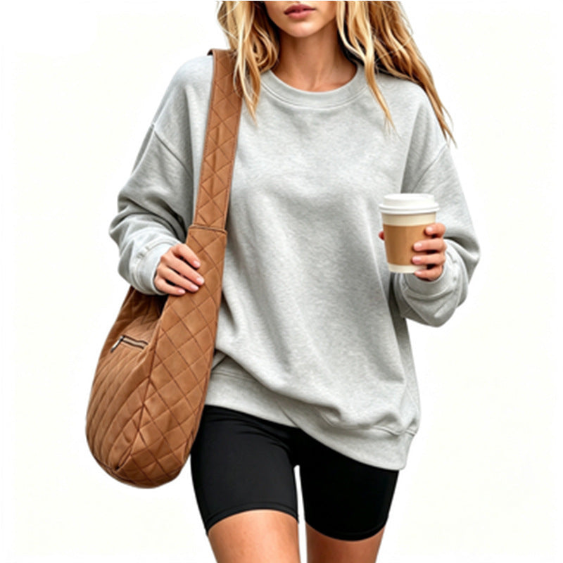 Sweatshirt Oversized Confortable pour Femmes Echoarchiv