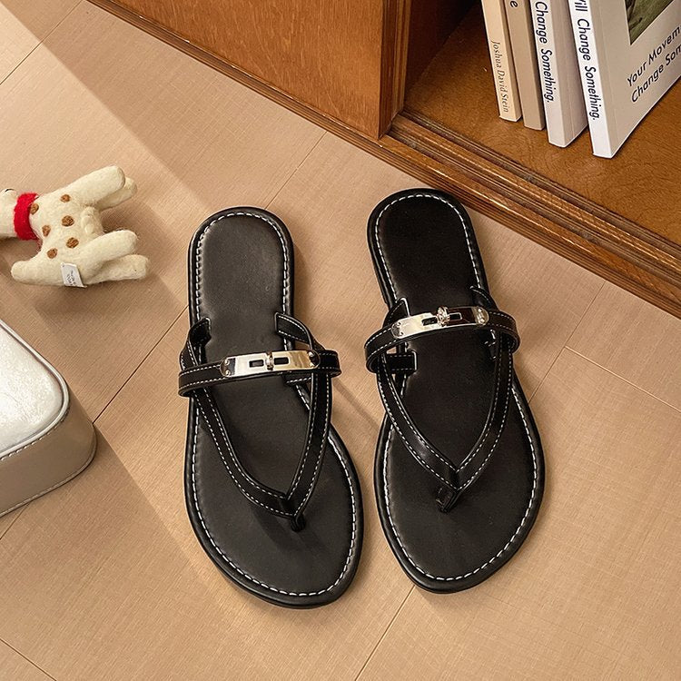 Sandales à talons ouverts pour femmes avec un design de lanières élégant R&B