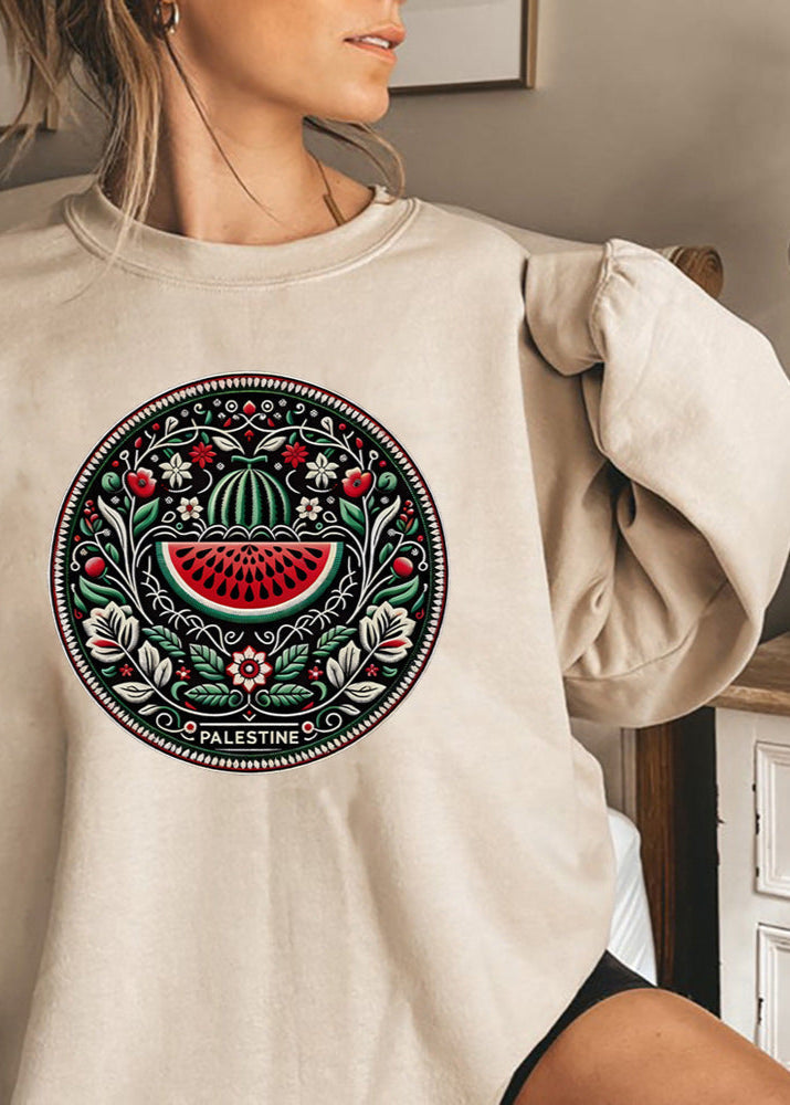 Pull à Motif Pastèque