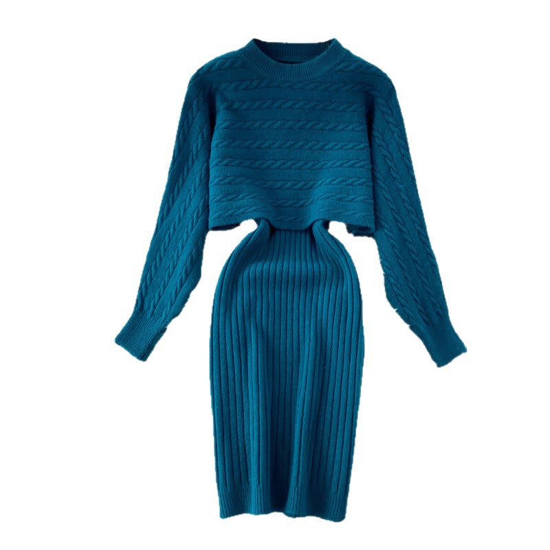 Ensemble de tricot pour femmes avec structure en côtes Echo Archiv