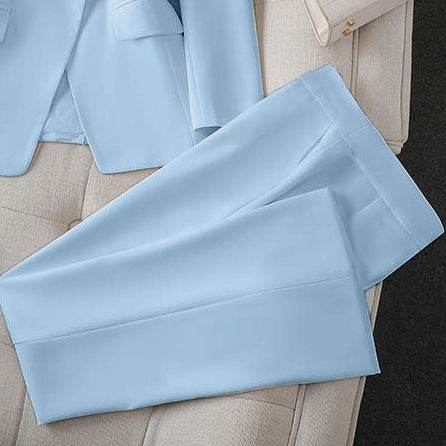 Pantalon en tissu élégant et bien ajusté pour femmes