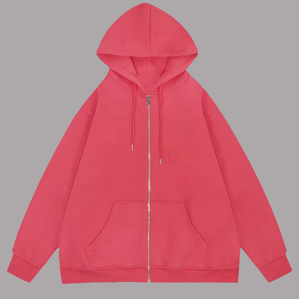 Veste à capuche unisexe décontractée avec fermeture éclair en métal robuste, capuche double épaisseur et poches kangourou profondes Echo Archiv