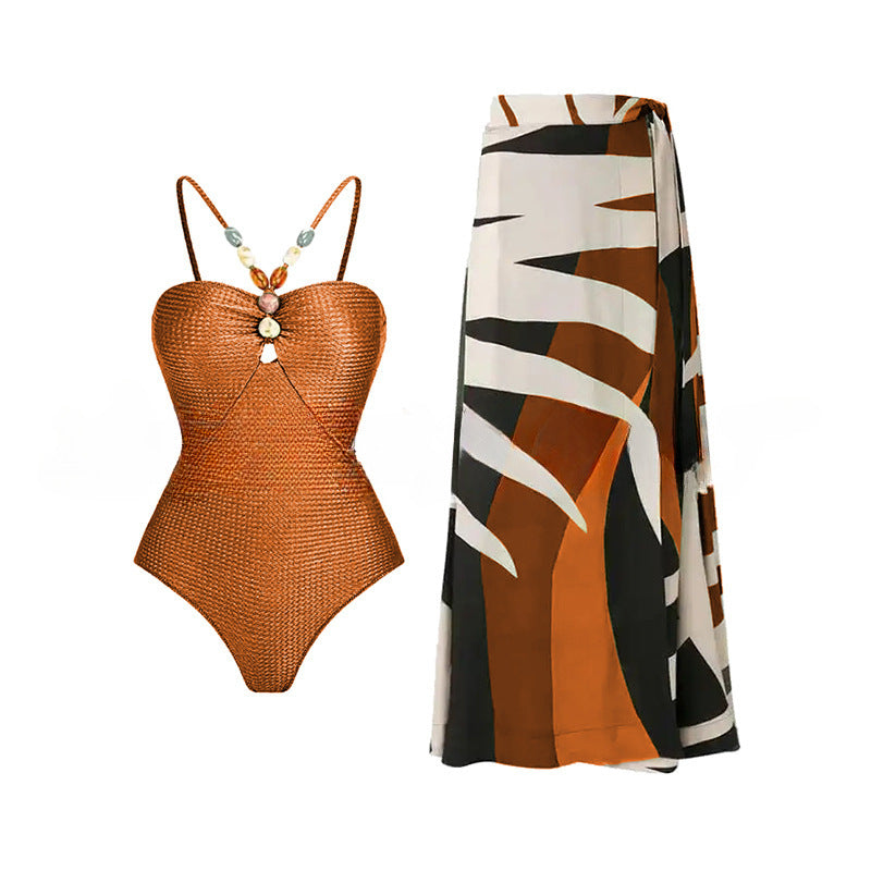 Maillot de bain ajusté pour femmes avec accents décoratifs Echo Archiv