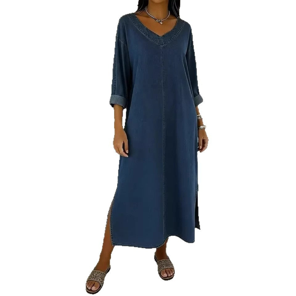 Robe maxi décontractée et élégante pour femmes