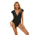 Maillot de bain une pièce élégant pour femmes avec volants et taille cintrée Echo Archiv