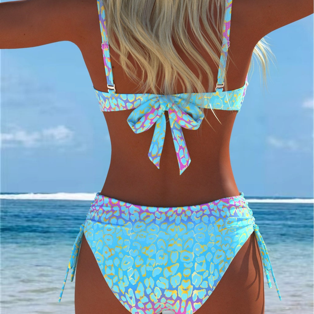 Bikini balconnet femme avec lien latéral R&B