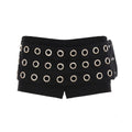 Shorts pour femmes avec design décoratif à œillets R&B