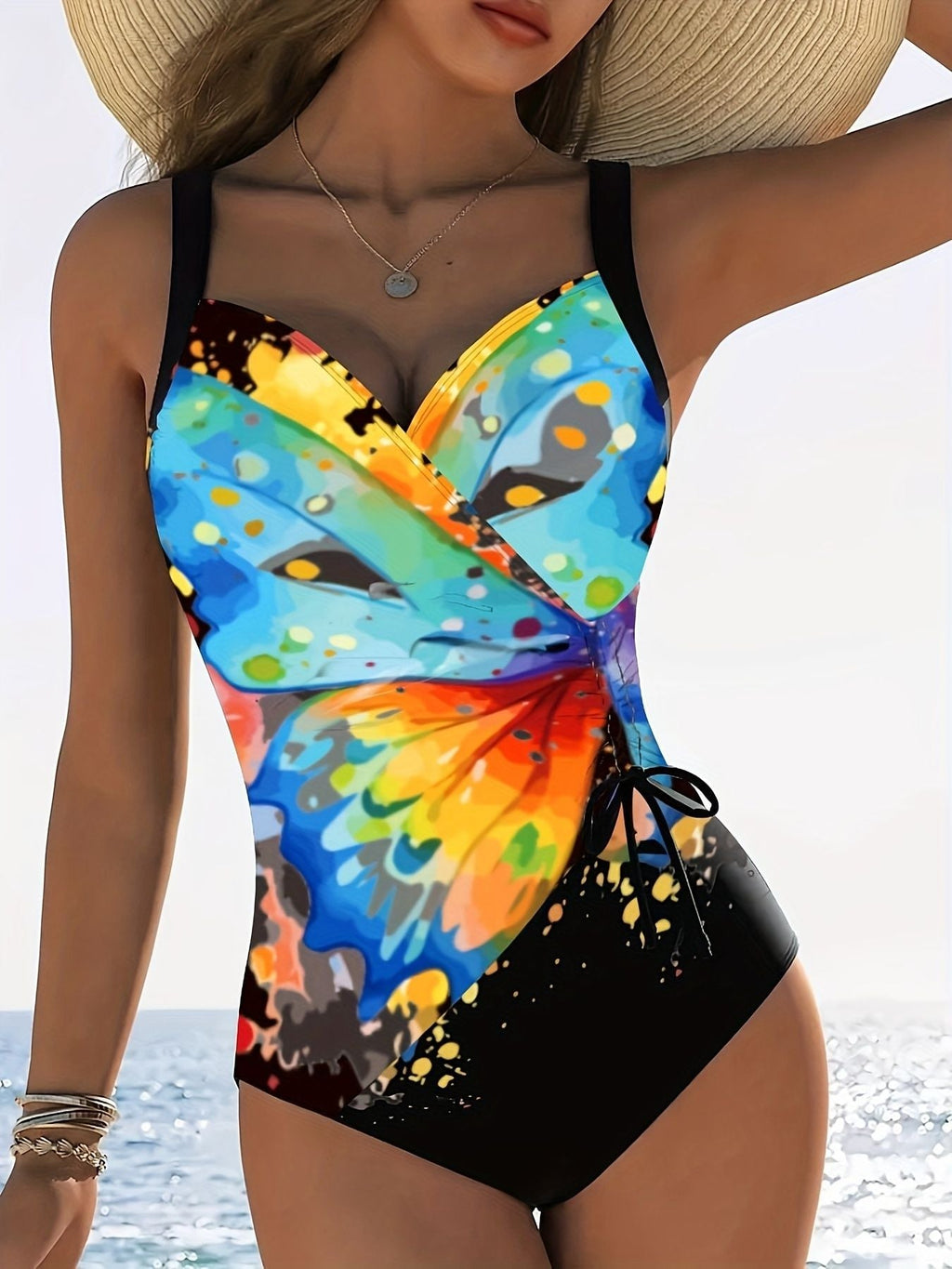 Maillot de bain sportif pour femmes avec un mélange de couleurs à la mode Echo Archiv