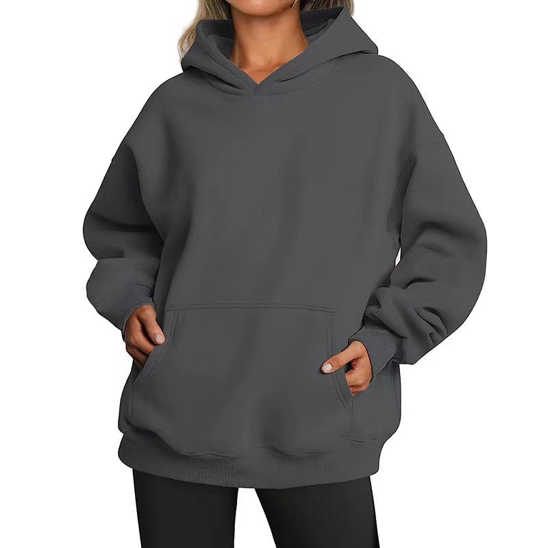 Sweat à capuche oversized pour femmes Echoarchiv