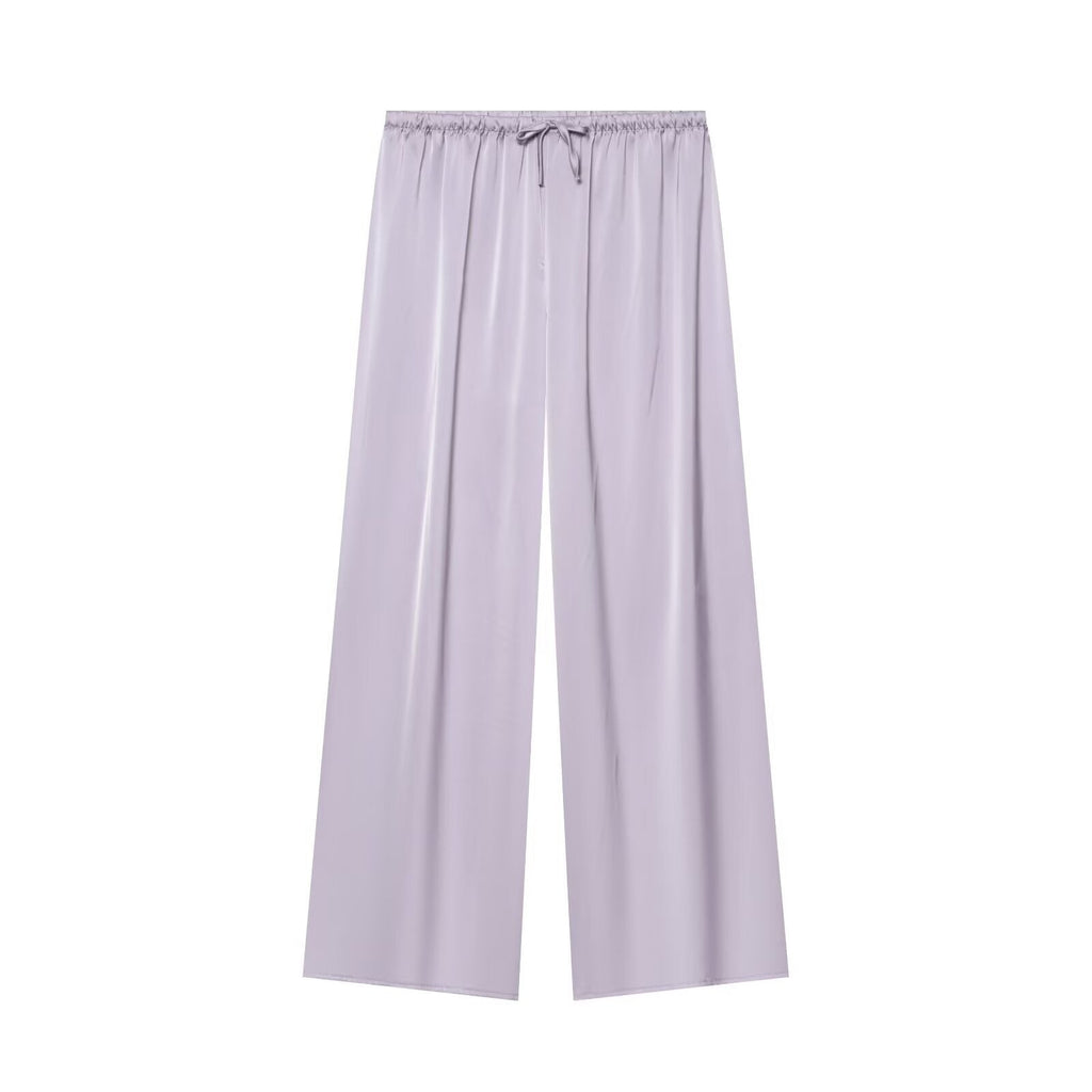 Pantalon Palazzo ample et léger pour femmes avec taille élastique et cordon Echo Archiv