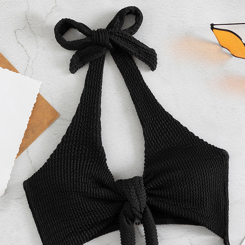Maillot de bain à découpes hautes pour femmes R&B