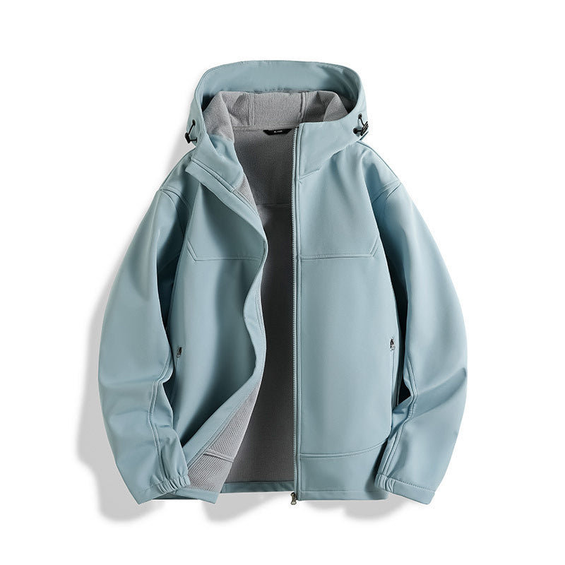 Veste fonctionnelle coupe-vent pour hommes