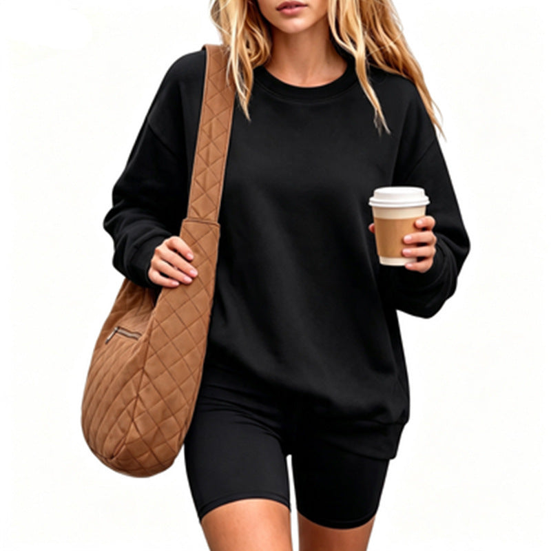 Sweatshirt Oversized Confortable pour Femmes Echoarchiv