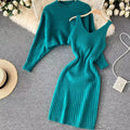 Ensemble robe en tricot et pull Damen Echo Archiv