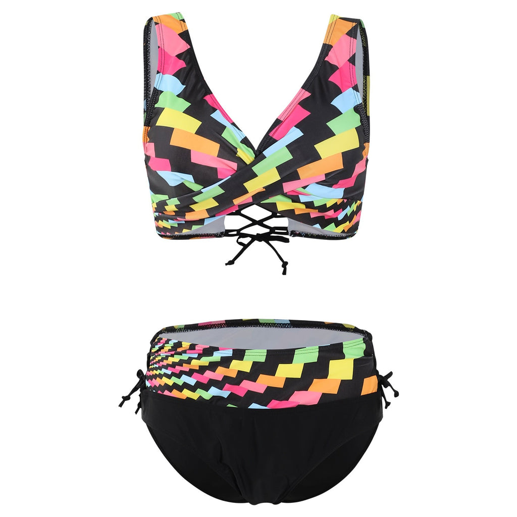 Bikinis Sportifs pour Femmes avec Design Torsadé à la Mode Echo Archiv