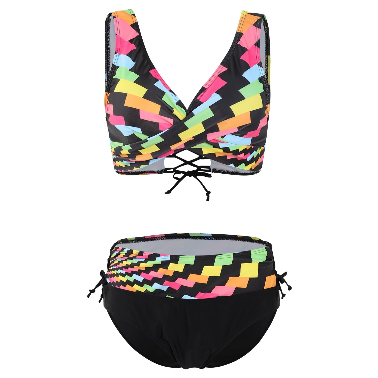 Bikinis Sportifs pour Femmes avec Design Torsadé à la Mode Echo Archiv