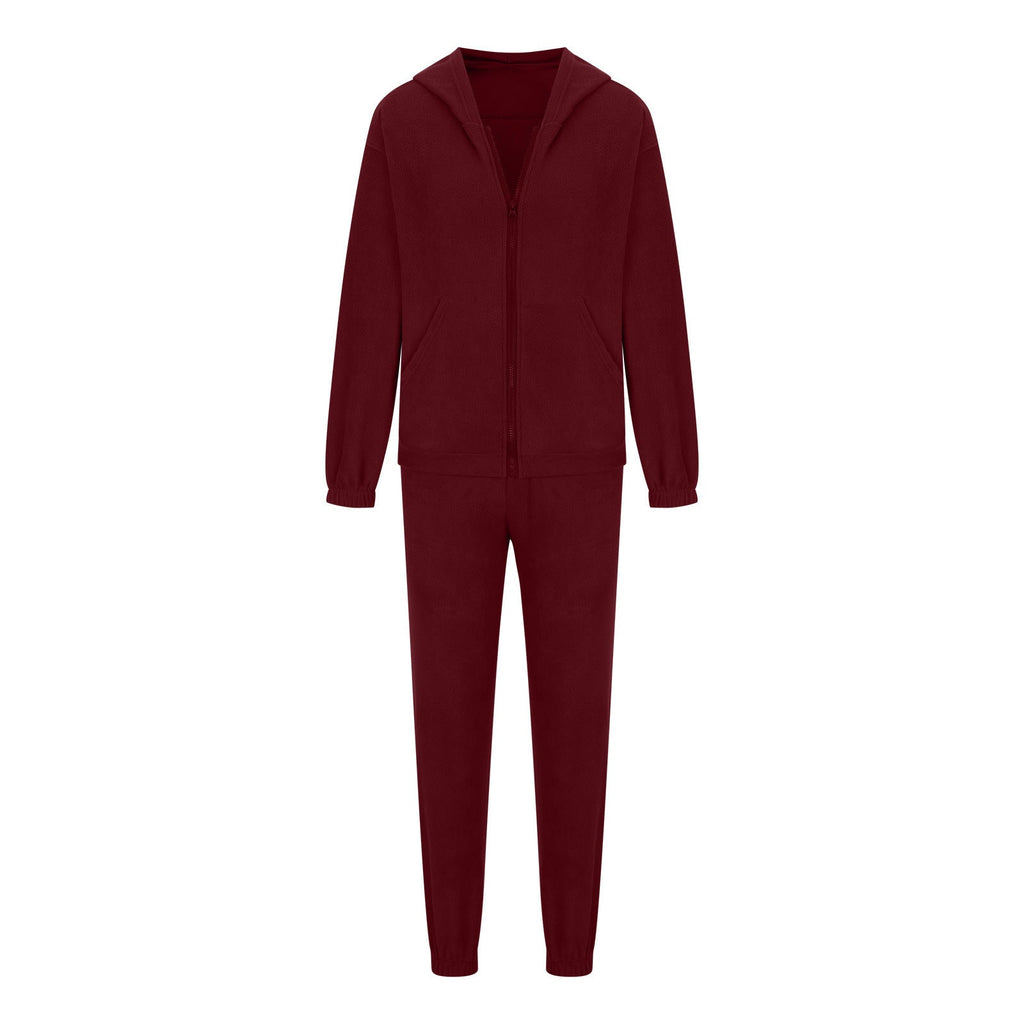 Ensemble de sweat à capuche oversize pour femmes avec poche kangourou et pantalon de jogging cargo