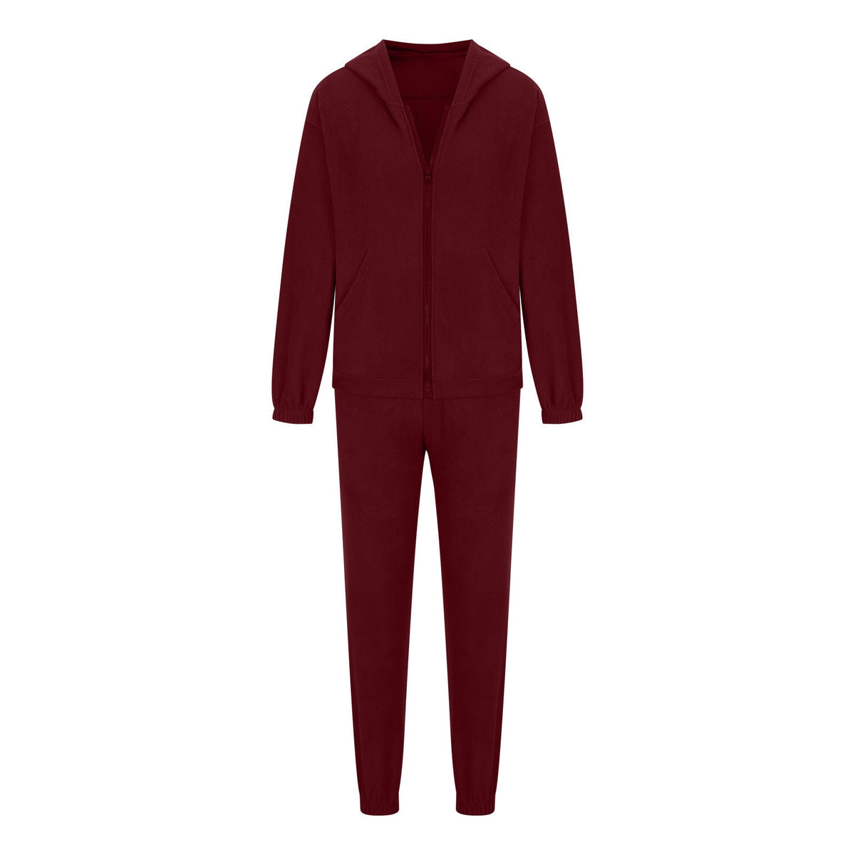 Ensemble de sweat à capuche oversize pour femmes avec poche kangourou et pantalon de jogging cargo