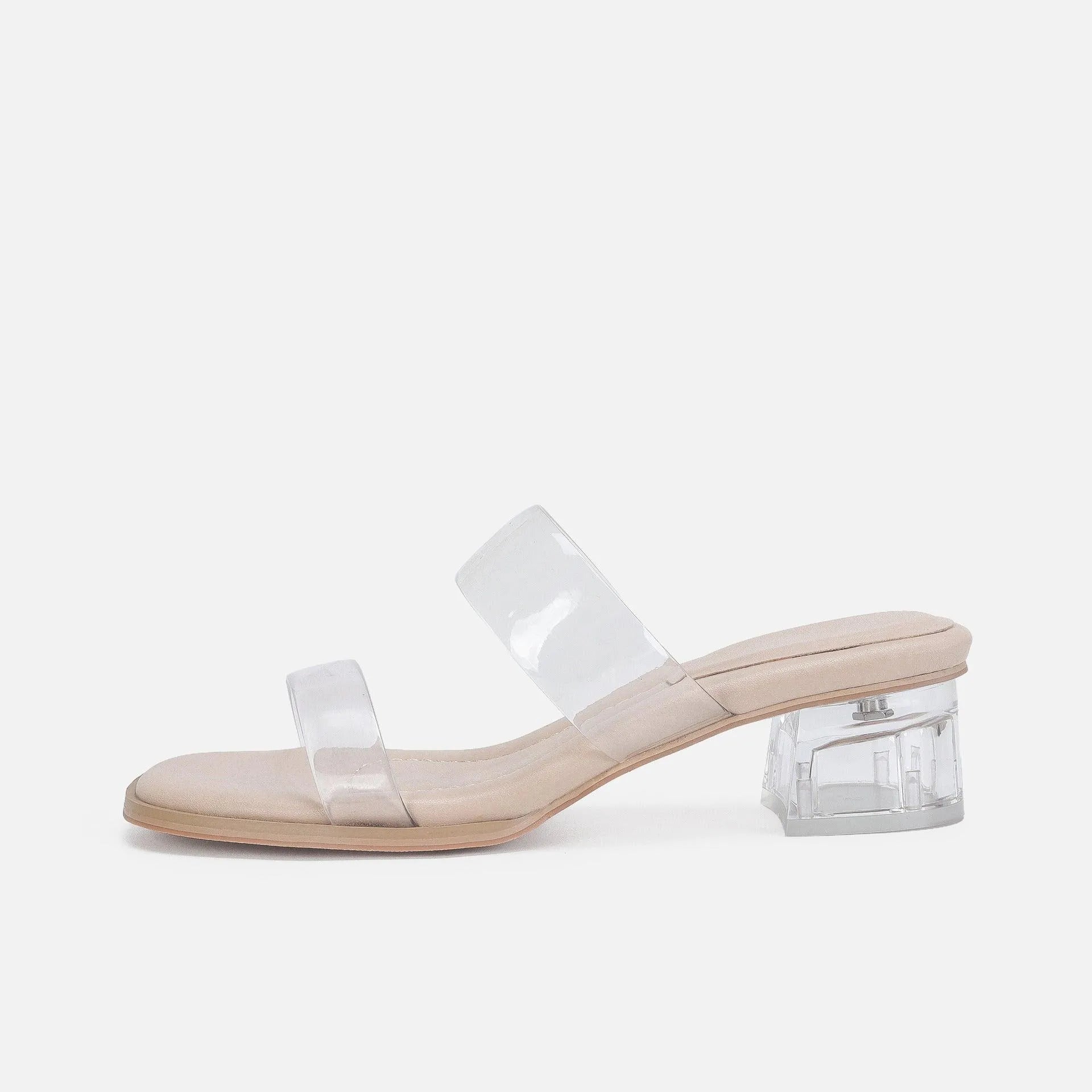 Sandales À Talon Moyen Avec Brides Pour Femmes | Idéal Pour Usage Quotidien Et Sorties