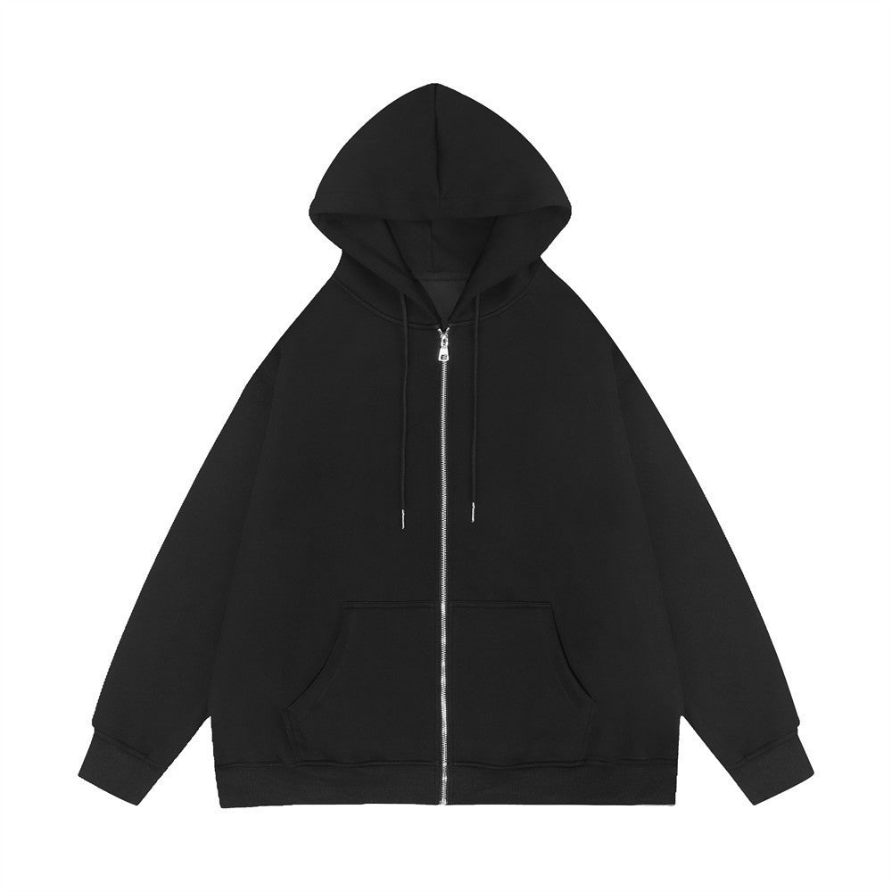 Veste à capuche unisexe décontractée avec fermeture éclair en métal robuste, capuche double épaisseur et poches kangourou profondes Echo Archiv