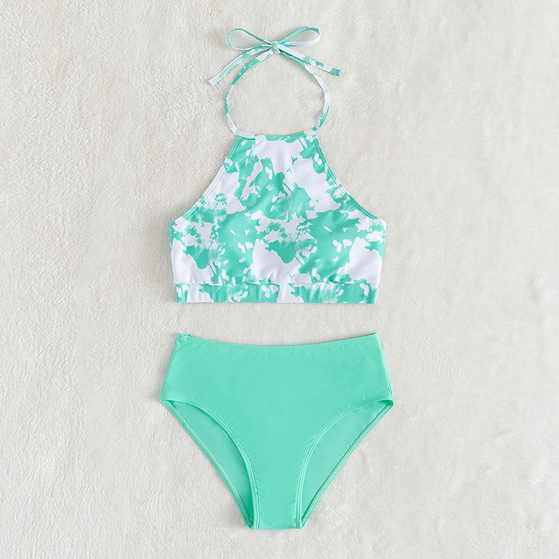 Ensemble de bikini taille haute pour femmes R&B