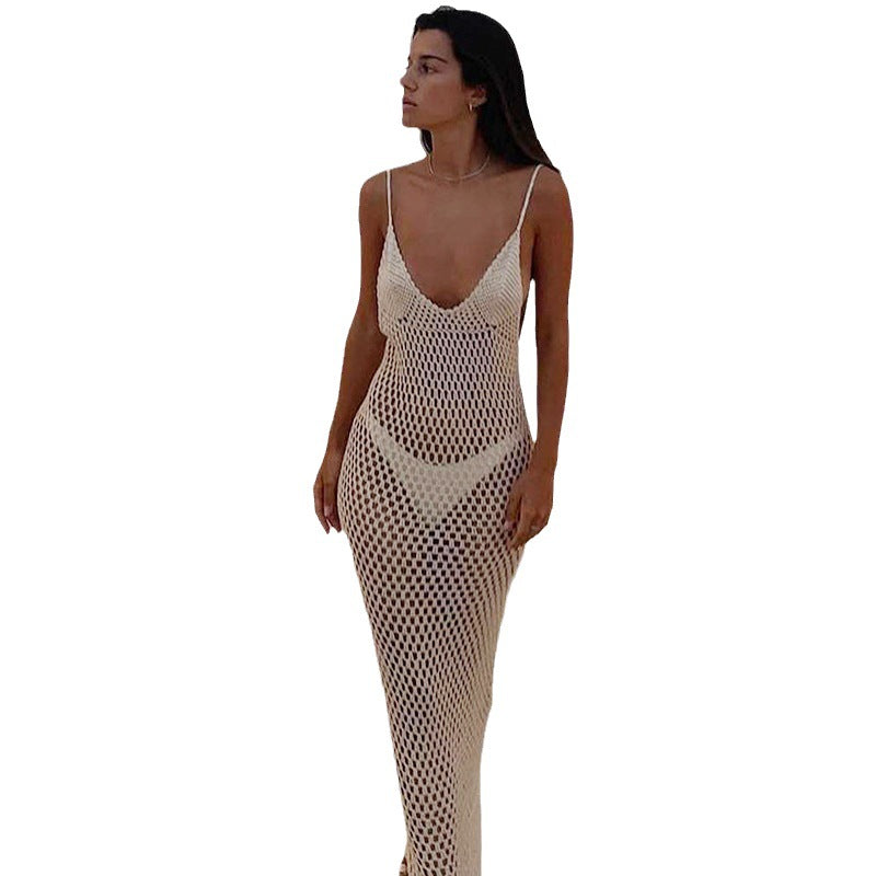 Robe de plage au crochet élégante pour femmes R&B