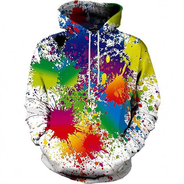 Hoodie coloré pour femmes avec motifs créatifs Echoarchiv