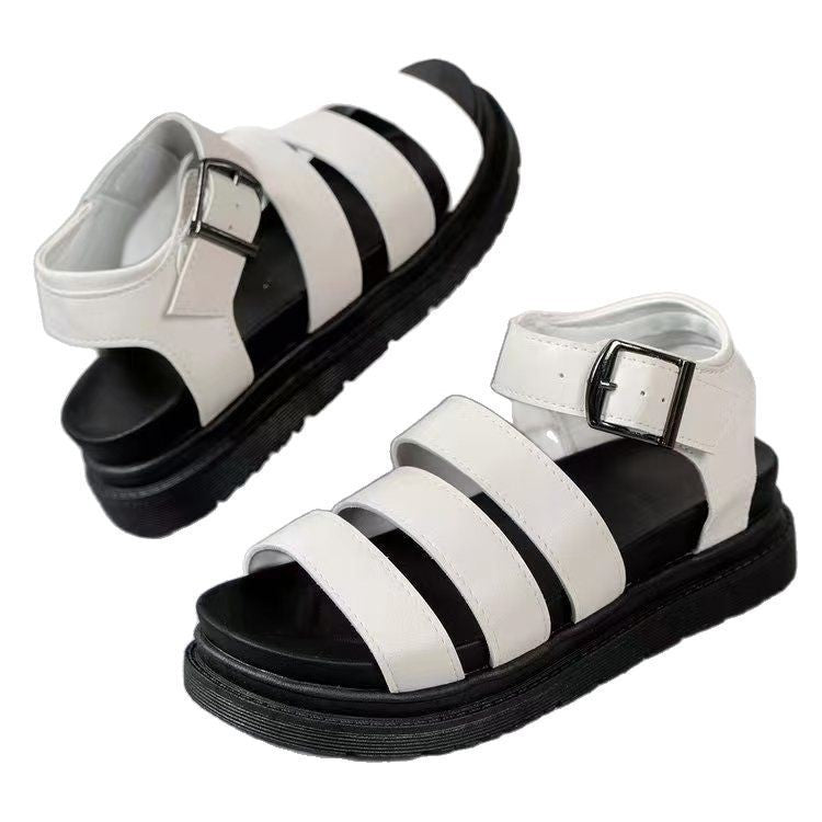 Sandales en jute confortables pour femmes avec sangle réglable et semelle amortissante R&B