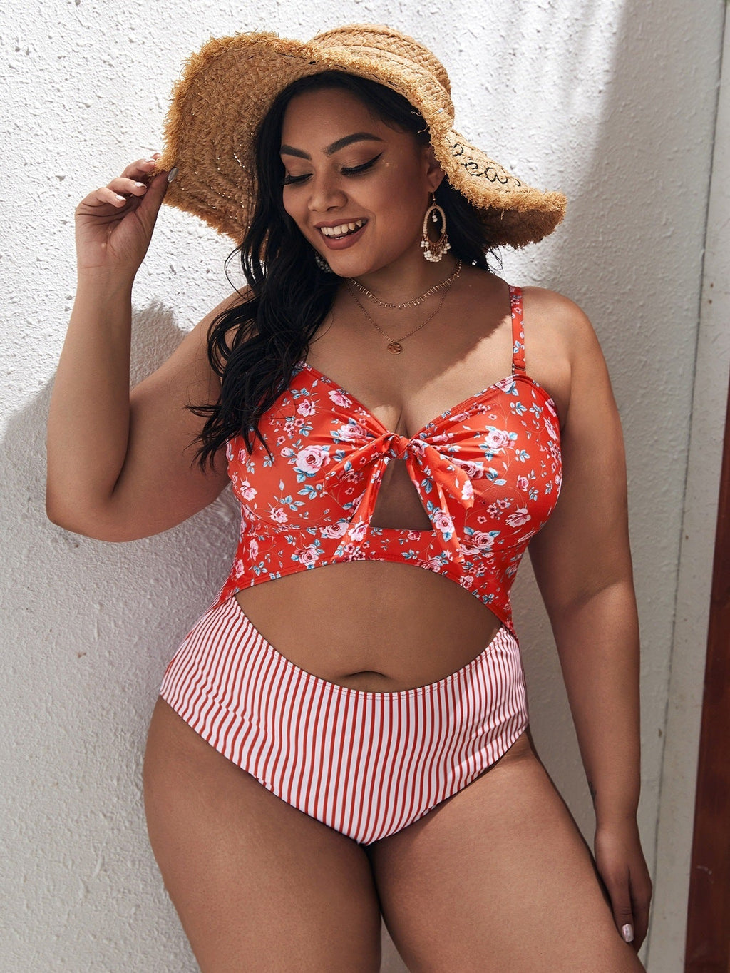 Maillot de bain une pièce élégant pour femmes avec design floral Echo Archiv