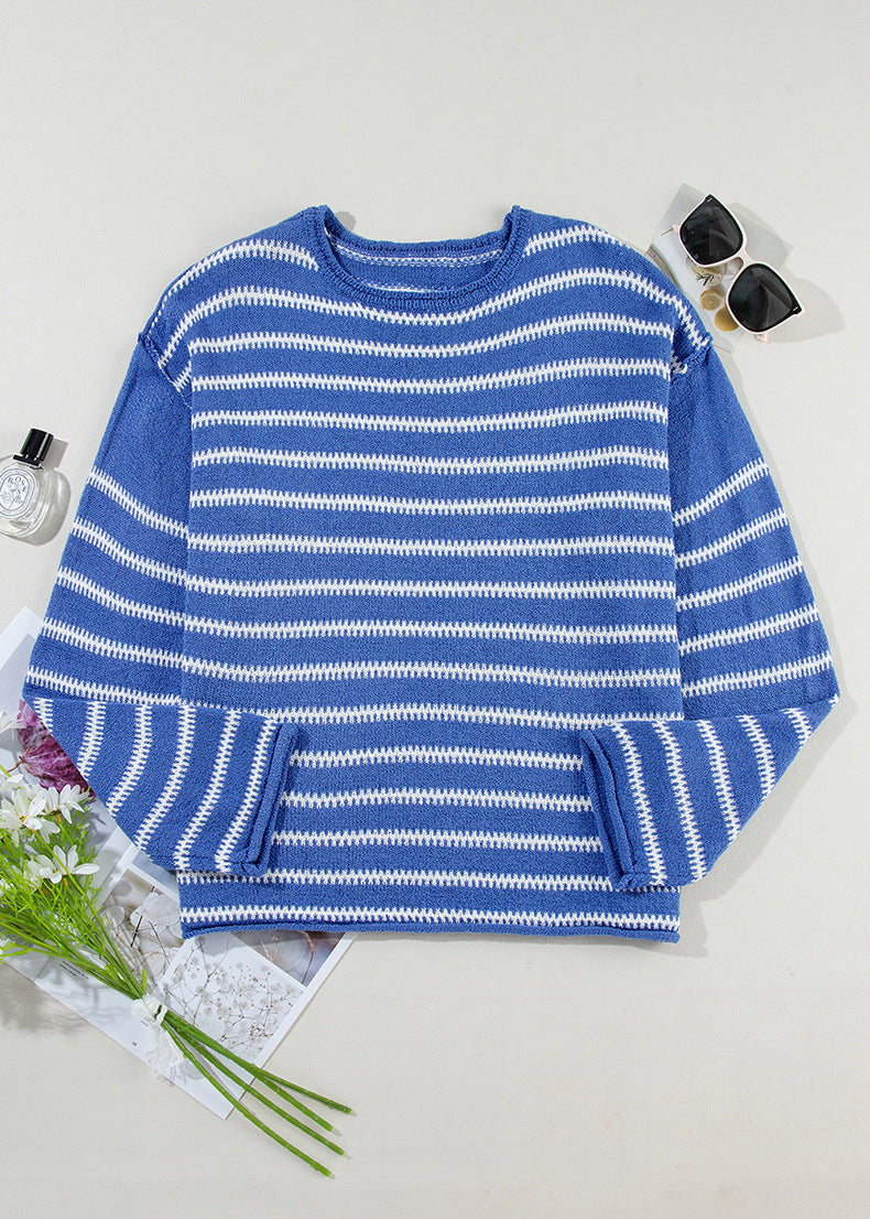 Pull en maille décontracté