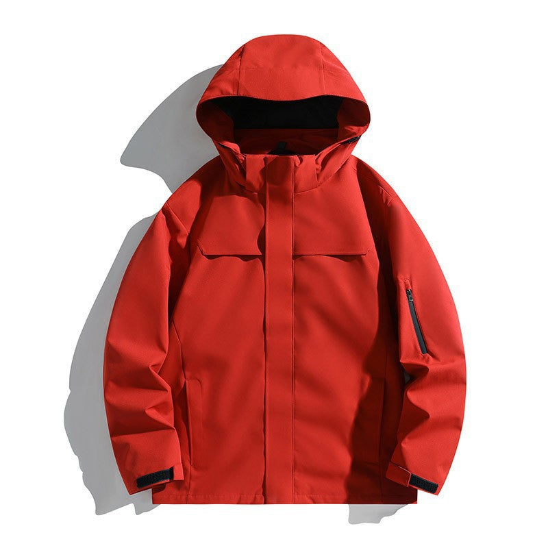 Veste fonctionnelle imperméable pour hommes