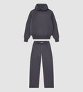 Ensemble de loungewear unisexe confortable avec col roulé haut, sweat-shirt à coupe décontractée et pantalon droit Echo Archiv