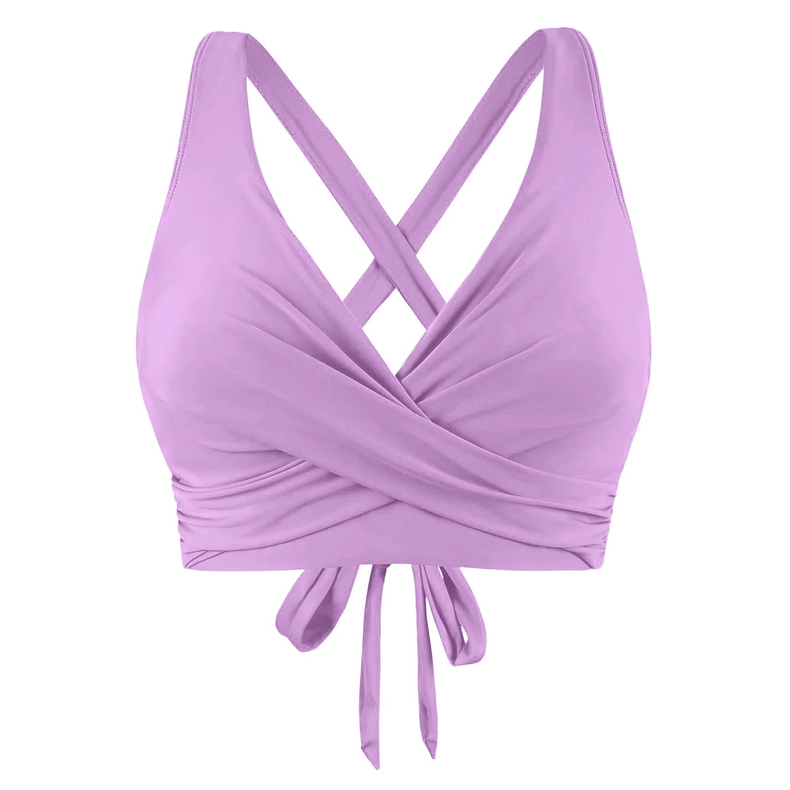 Haut de bikini enveloppant confortable pour femmes R&B
