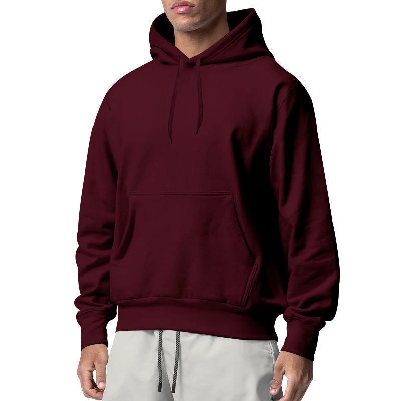 Homme nan Sweat à capuche premium avec poche kangourou, intérieur en molleton, couture de cou renforcée et ourlet côtelé Echo Archiv