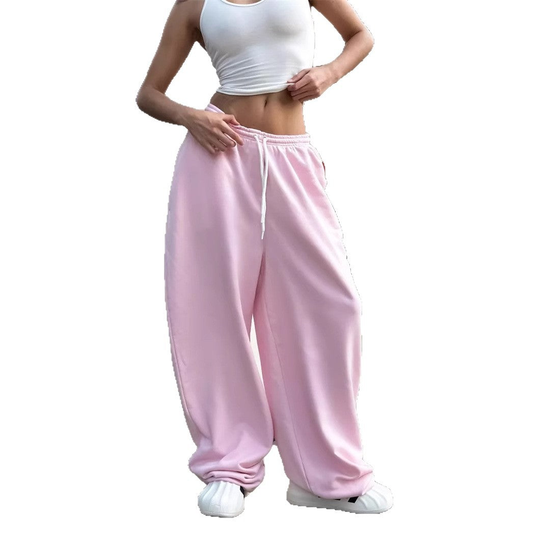 Pantalon de survêtement oversized pour femmes avec taille large et cordon de serrage Echo Archiv