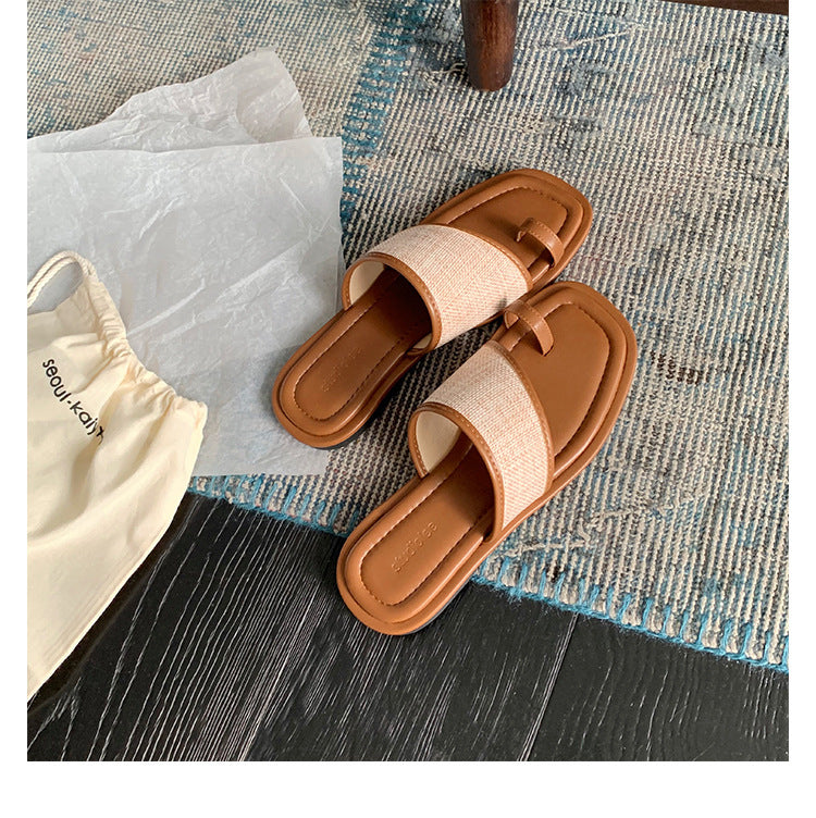 Sandales confortables pour femmes avec un design de lanières à la mode et un dessus respirant R&B