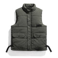 Gilet d'extérieur isolé thermique pour hommes